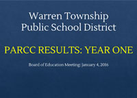PARCC Results: Year One