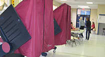 Voting booth