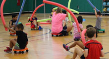 Kids playing at Summer Fun