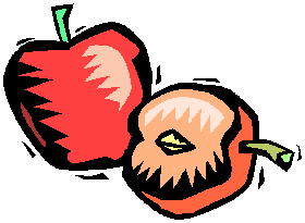 An apple