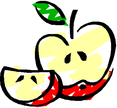 An apple