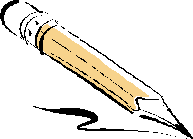 A pencil