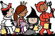 kids trick or treating