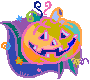 A jack o lantern