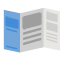 A trifold brochure