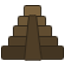 An Aztec temple