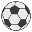 A soccer ball